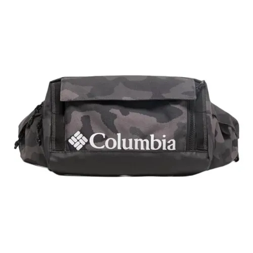 Коллаборация Columbia Поясные сумки Ткань Камуфляж Черный Унисекс