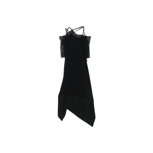 Yohji Yamamoto Черные Женские Слиплатья