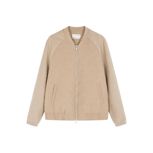 IHIMI Хлопковый пуховик женский светлый хаки