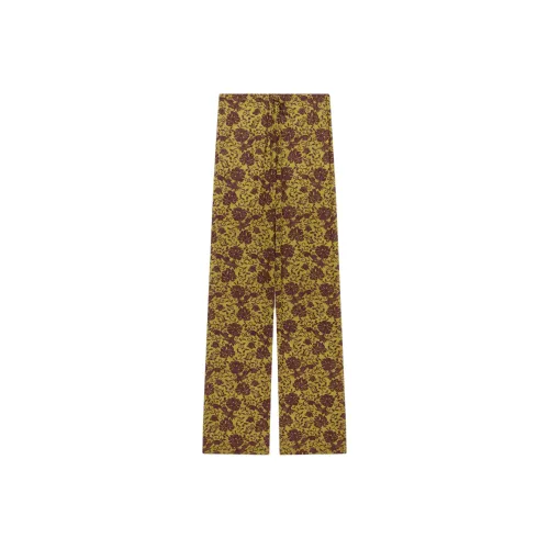 DRIES VAN NOTEN Оливковые Женские Повседневные Брюки