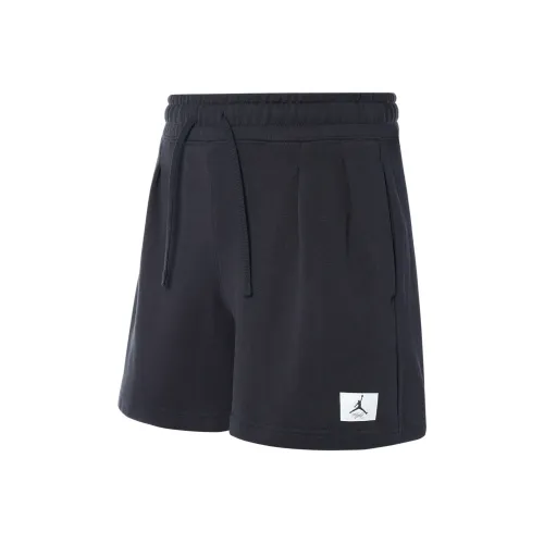 Jordan Black Women's Casual Shorts Джордан Черные Женские Повседневные Шорты