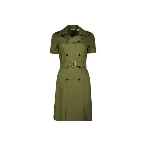 Burberry Короткий рукав Платье Женское Ферн Зеленый