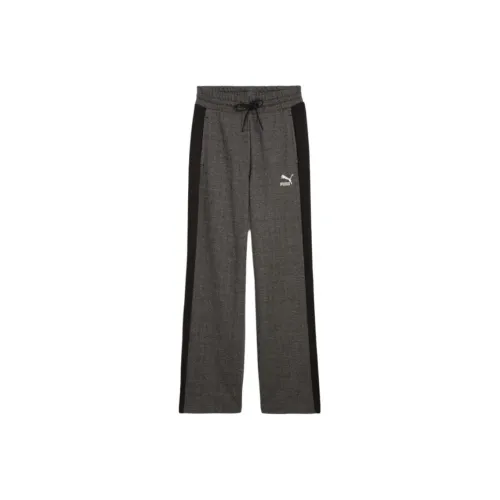 PUMA T7 Повседневные брюки Женские Черный
