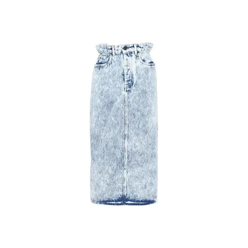 MIU MIU Синие Женские Джинсовые Длинные Юбки