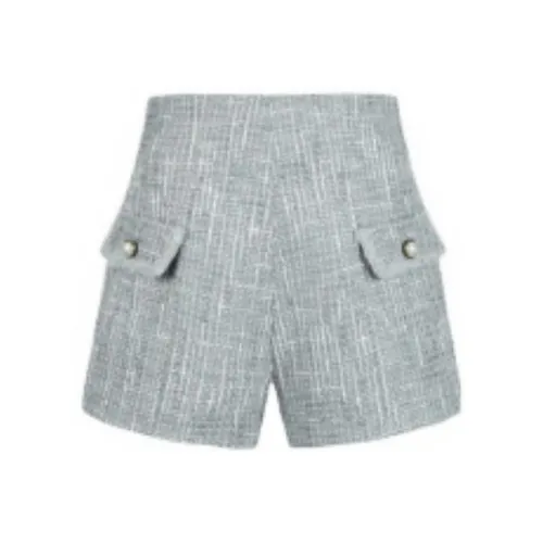 Caroline Серые Женские Повседневные Шорты