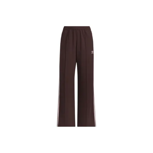 Adidas Originals BECKENBAUER TRACK Костюм Брюки Повседневные Брюки Женские Темно-серый Коричневый