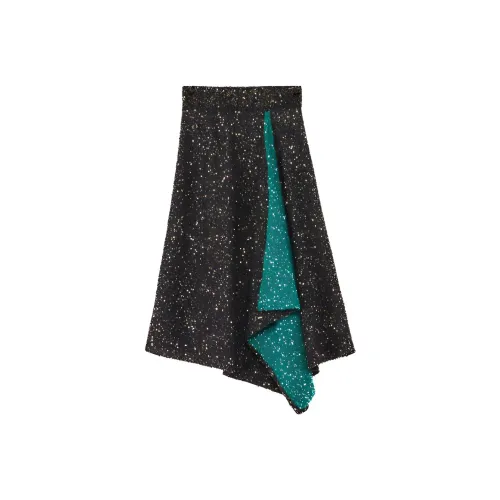 LOEWE Черные Женские Вязаные Длинные Юбки