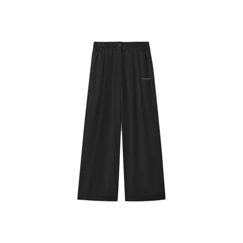 Skechers SS25 Повседневные брюки Женские Полночный черный 03B6