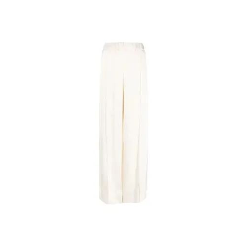 JIL SANDER Белые Женские Повседневные Брюки