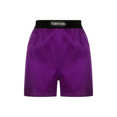 TF SS22 Повседневные шорты Женские Фиолетовые
