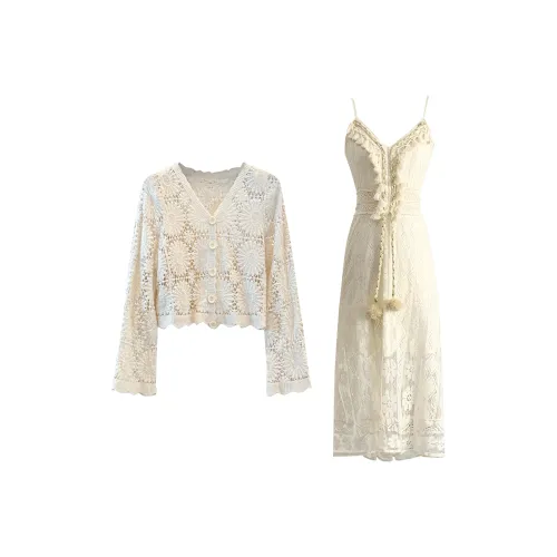 Peiyue Hanbok Белый Женские Слиплатья