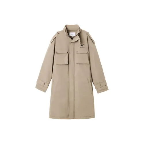 TOOOLAZY Хлопковый пуховик унисекс хаки