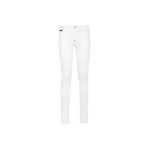 PHILIPP PLEIN Белые Женские Джинсы