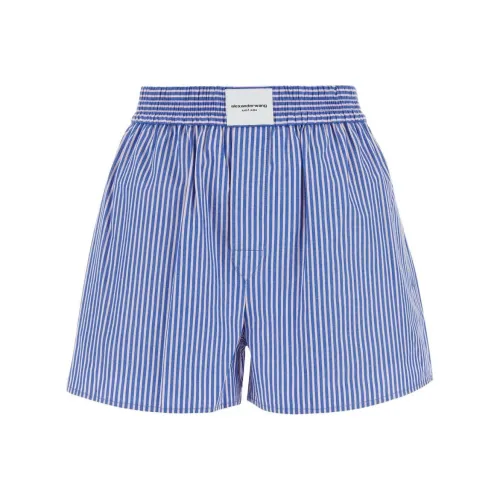 alexander wang Светло-синие Женские Повседневные шорты