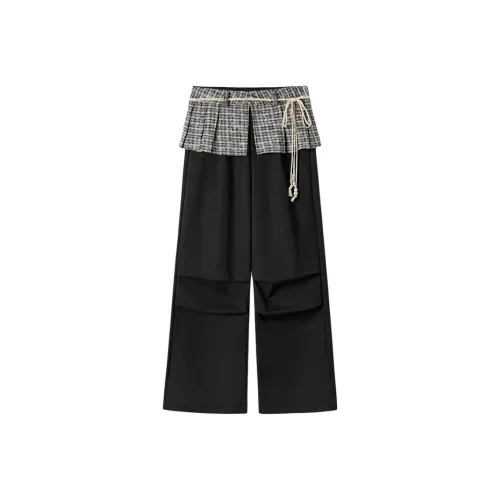 TOOOLAZY Повседневные брюки Женские Черный