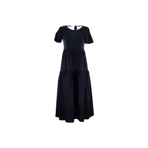 WEEKEND MaxMara Короткий рукав Платье Женское Черное