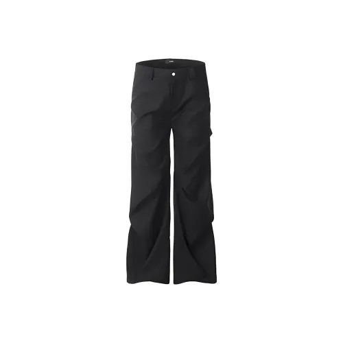 Мед Casual Pants Unisex Black