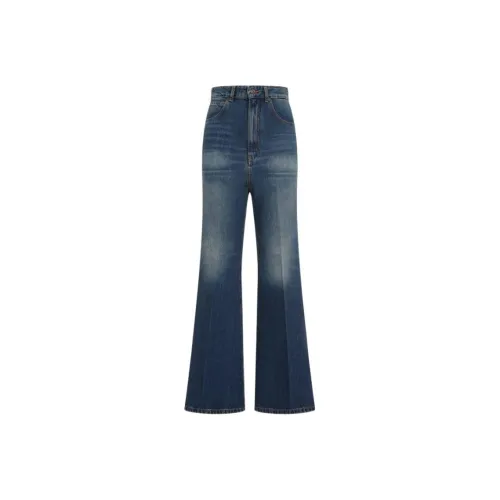 Victoria Beckham Синие Женские Джинсы