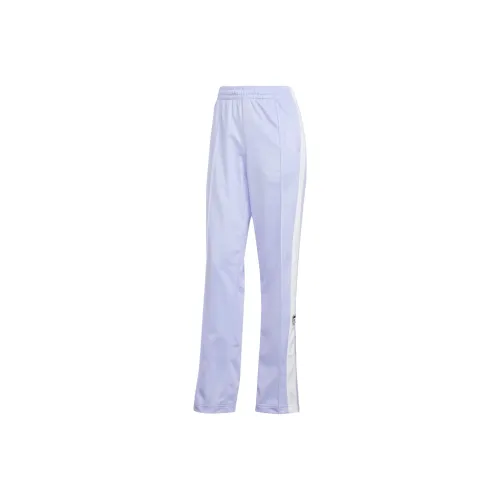 Adidas Originals Adicolor Вязаные Спортивные Штаны Женские Пыльно-фиолетовые