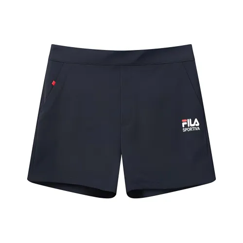 FILA Синие Женские Повседневные Шорты