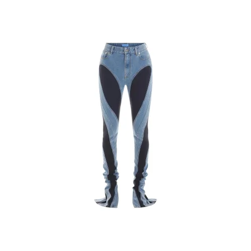 Mugler Синие Женские Джинсы