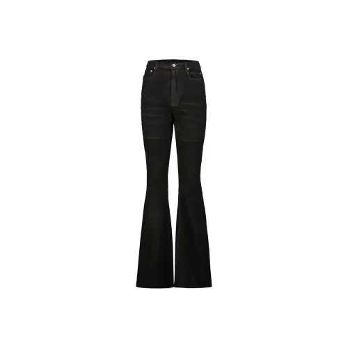 RICK OWENS Черные Женские Джинсы