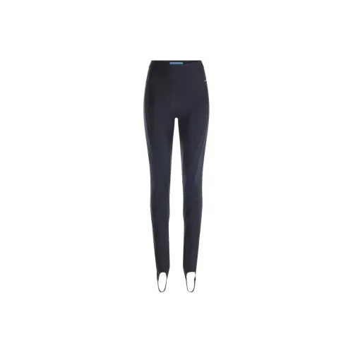 Mugler SS24 Leggings Женские Черные