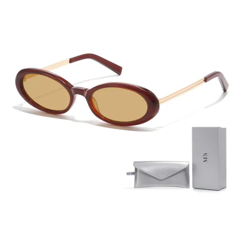 M'S MANSI Пластиковая оправа OVAL SUNGLASSES Унисекс