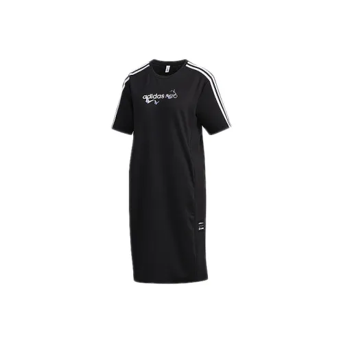 ADIDAS NEO x Honor of Kings Платье Черное