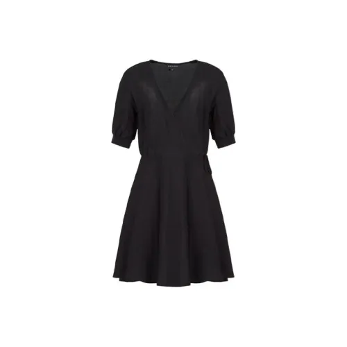ARMANI EXCHANGEAE SS22 Короткий рукав Платье Женское Черное