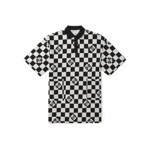 VANS Короткий рукав Платье Женское Черное Белое