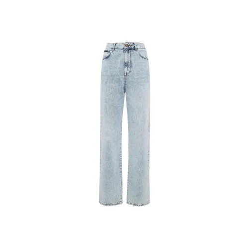 PHILIPP PLEIN Синие Женские Джинсы