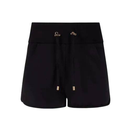 BALMAIN SS22 Повседневные шорты Женские Черные