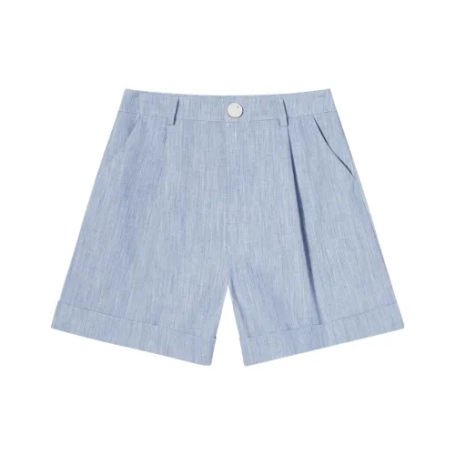 I'M ONE Светло-синие Женские Повседневные Шорты