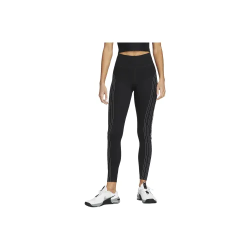 Nike One Luxe Icon CLASH Leggings Женские Черные