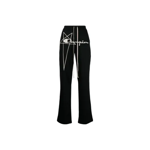 RICK OWENS Черные Женские Вязаные Спортивные Брюки