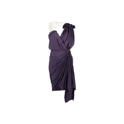Lanvin Фиолетовые Женские Платья без рукавов