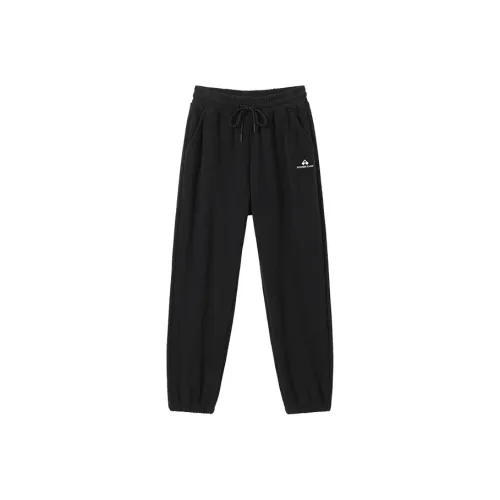 PIONEER CAMP Вязаные тренировочные брюки женские черные