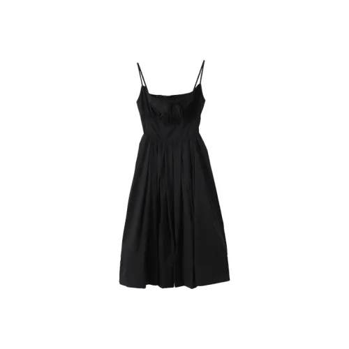 YUMOMO STAR Платье-камзол Black