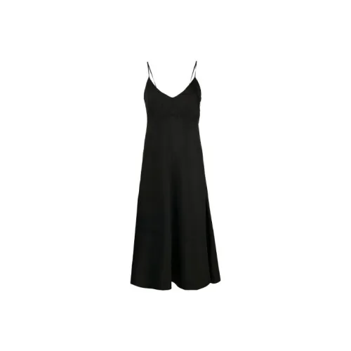 JIL SANDER Черные Женские Платья без рукавов