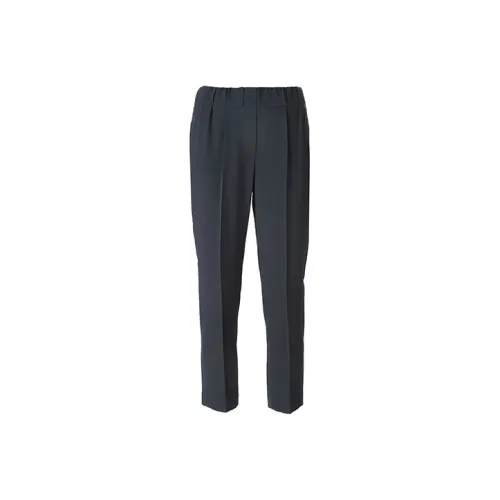 Brunello Cucinelli Темно-синие Женские брюки для костюма