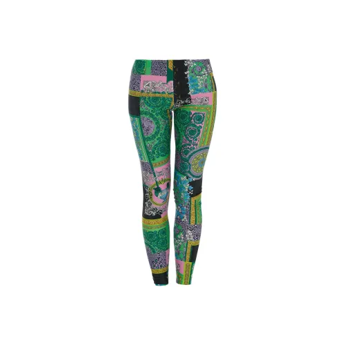 VERSACE Многоцветные Женские Леггинсы