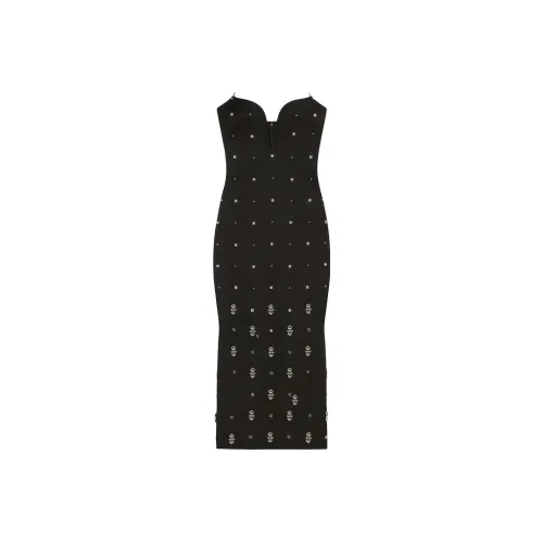 GIVENCHY SS23 Slip Платье Женское Черное