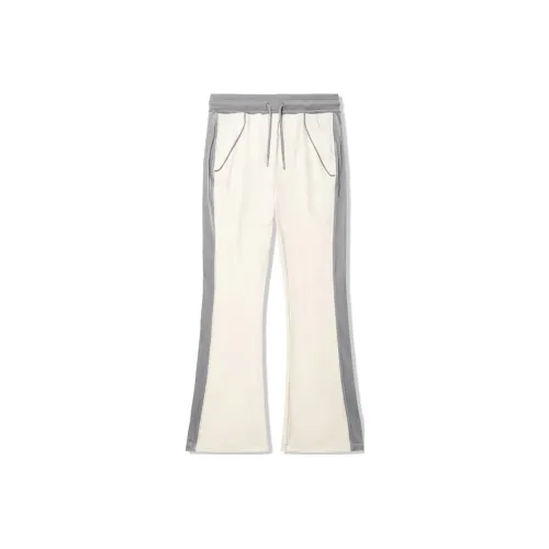 LINING Вязаные тренировочные брюки женские цвет экрю