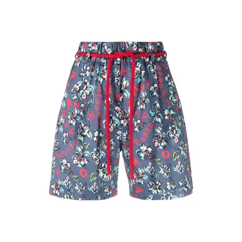 EMPORIO ARMANI SS22 Повседневные шорты Женские Синие