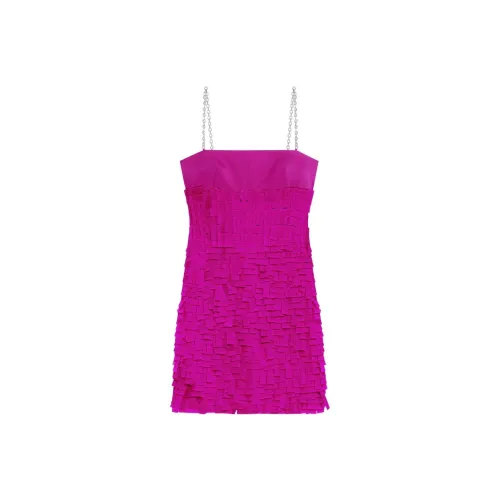 Givenchy Розово-красные Женские Платья без рукавов