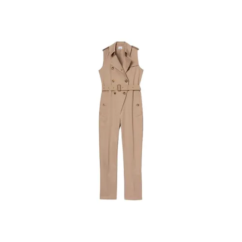Burberry Светло-янтарные Женские Комбинезоны