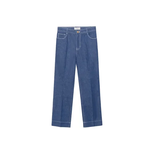 TORY BURCH SS22 Джинсы Женские Blue
