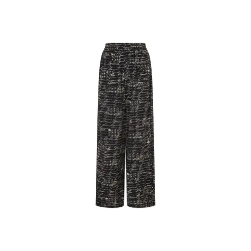 D'zzit Черные Женские Повседневные Брюки