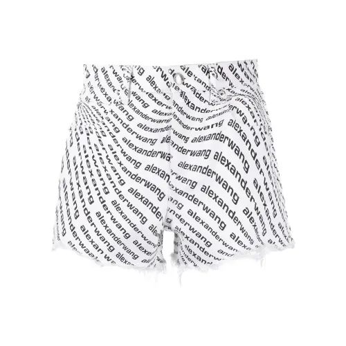 Alexander Wang Повседневные шорты Женские Белые